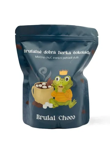 Žabí koupel: Mléčná horká čokoláda BrutalChoco